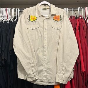 Howler Brothers Pearl Snap Button Men’s Size X Long Sleeve Shirt